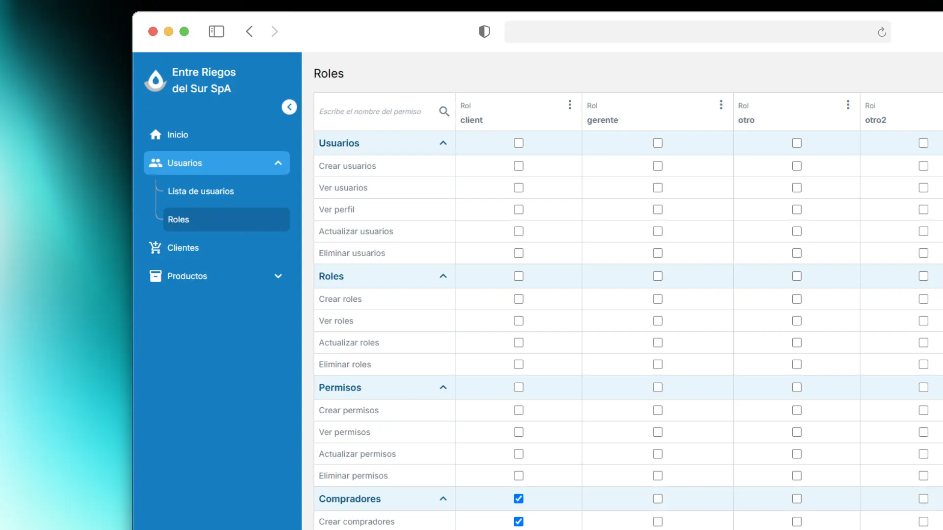 Entre Riegos del Sur SpA